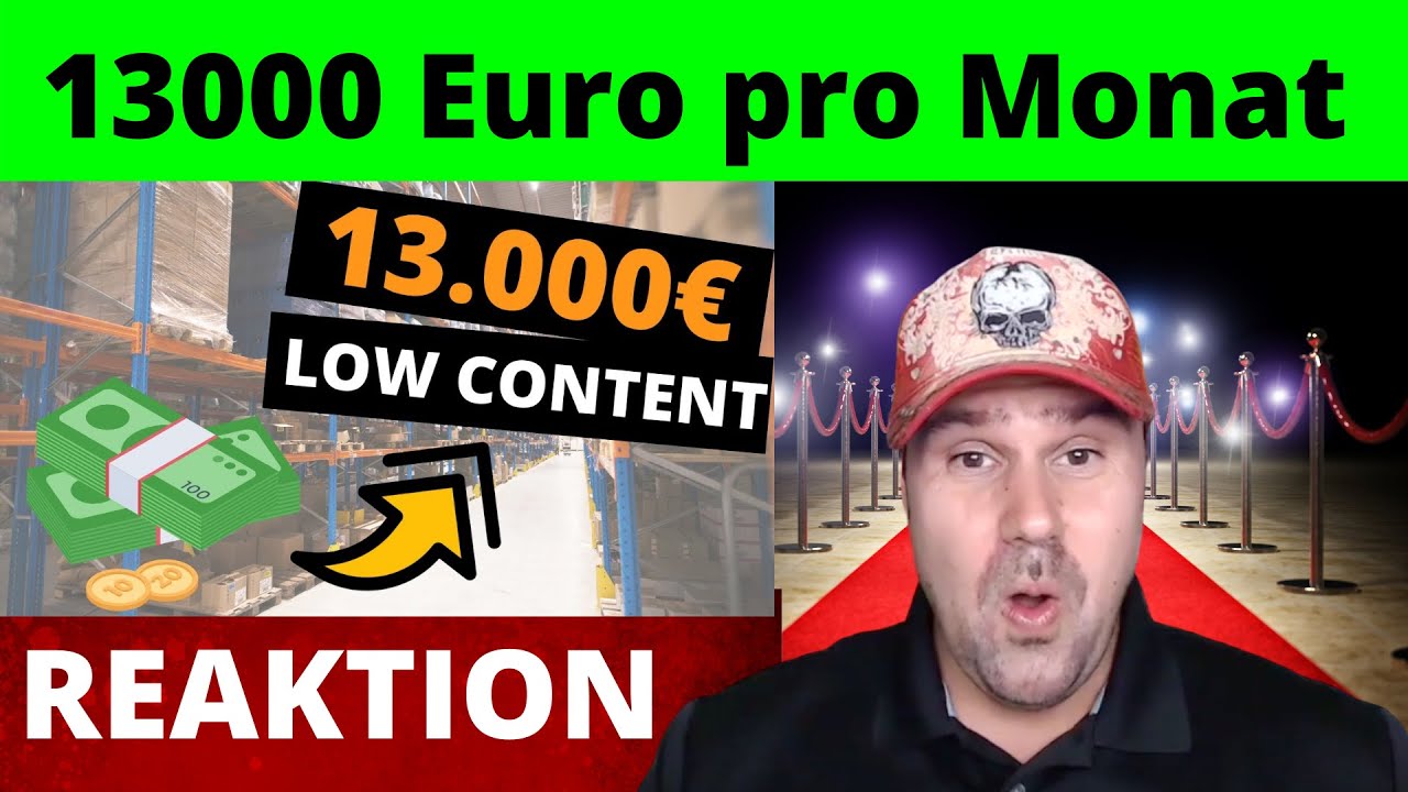 13000 Euro pro Monat mit dieser Low Content Kindle Nische verdienen - Michael reagiert auf