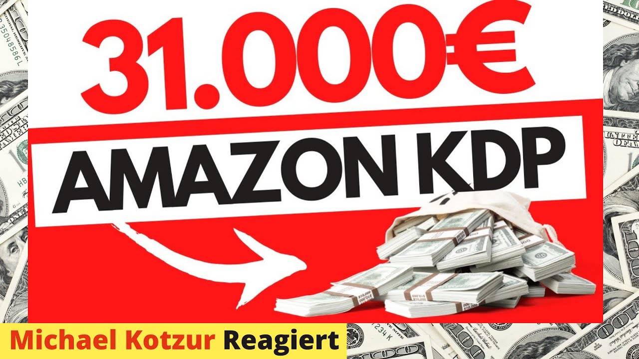 31.000 Euro mit dieser Amazon KDP Low Content Nische pro Monat verdienen [Reaction]